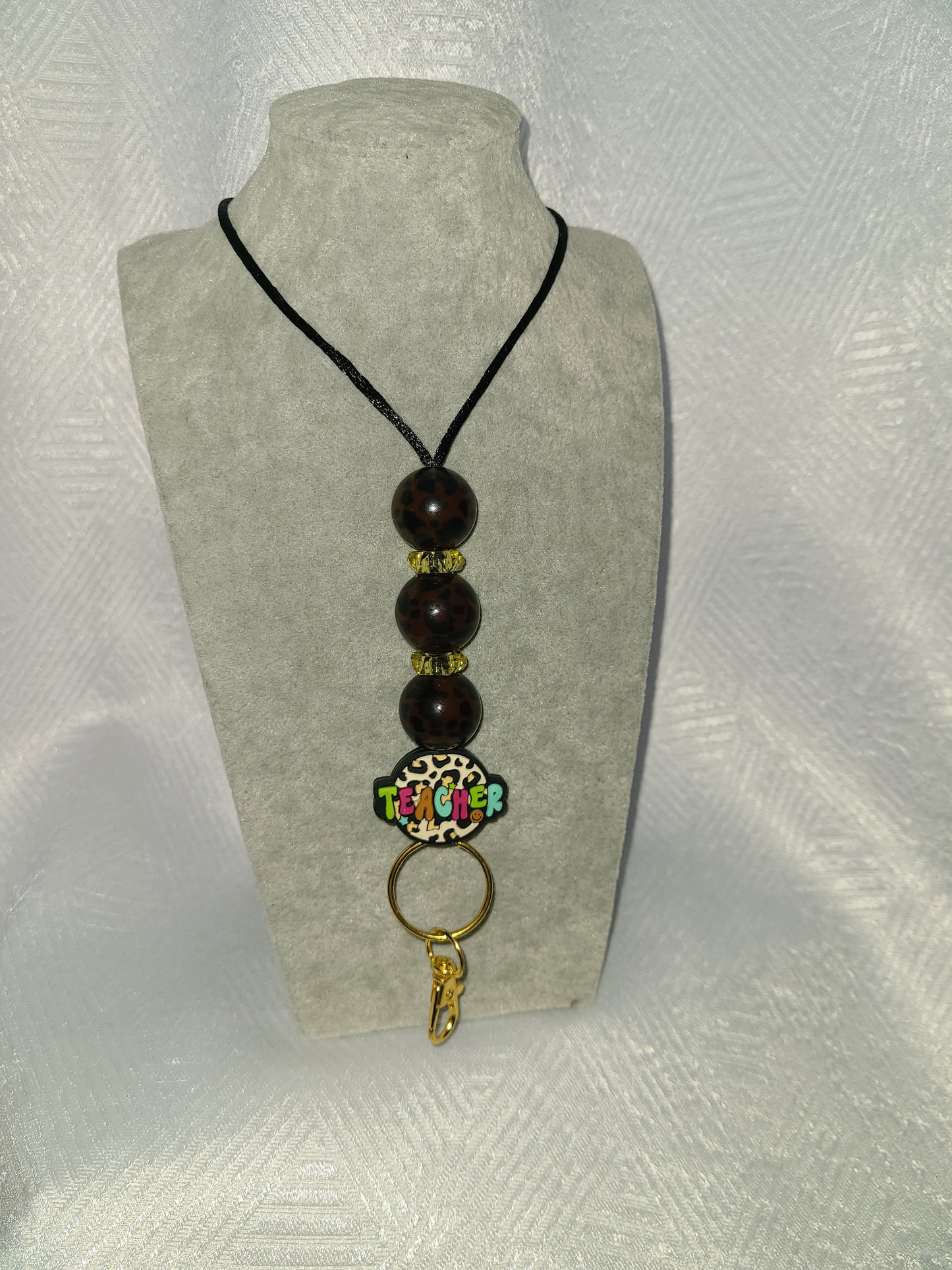 Plastic beaded Lanyards (20mm diameter)