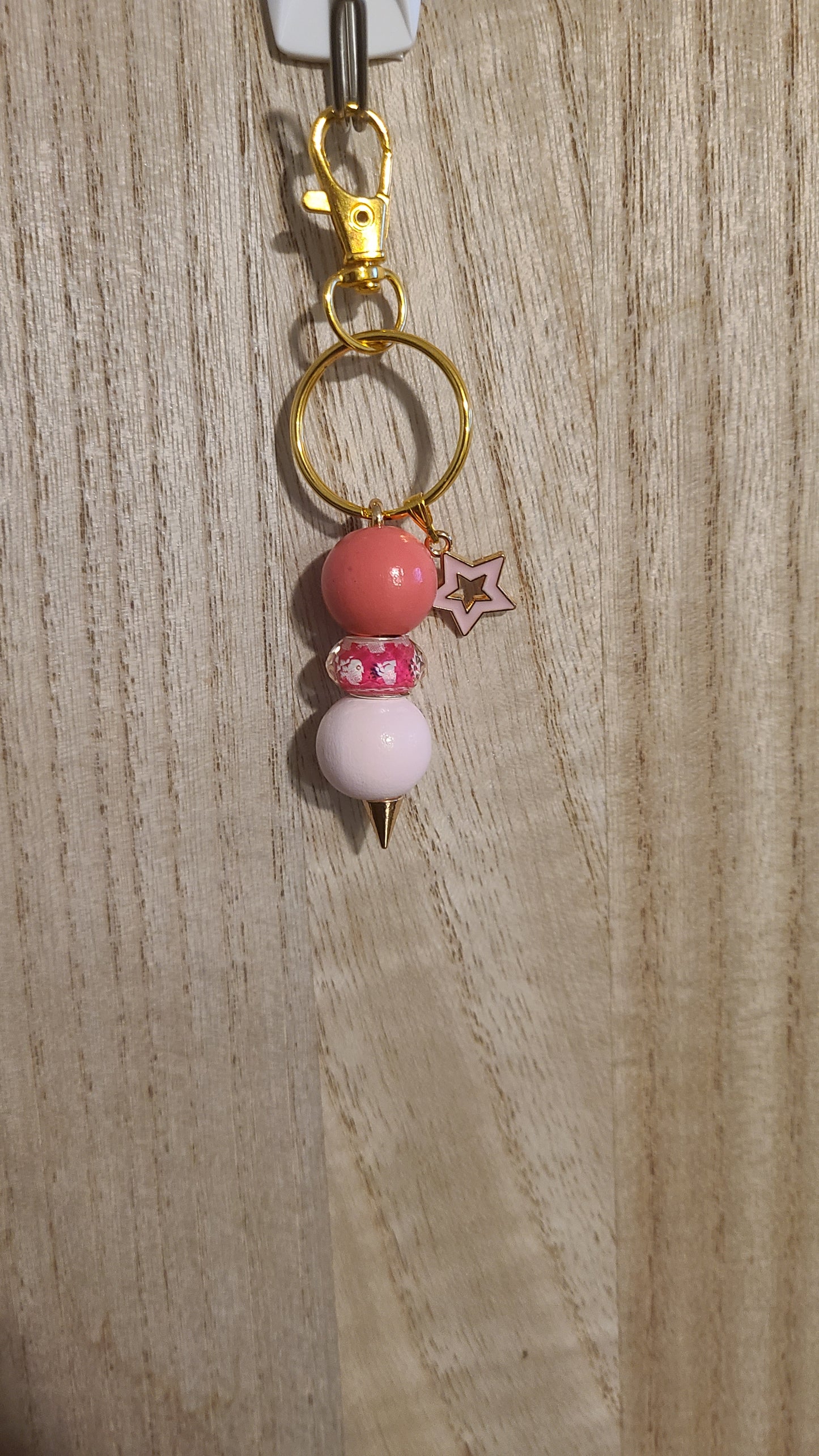 Star Keychain Pink