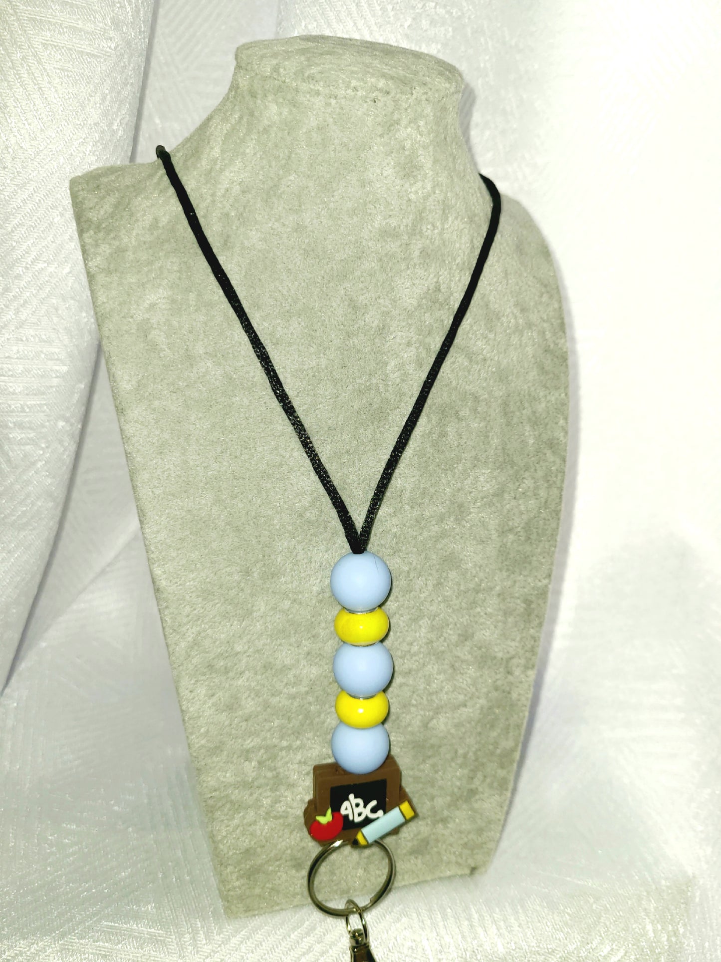 Silicone beaded Lanyards (15mm diameter)