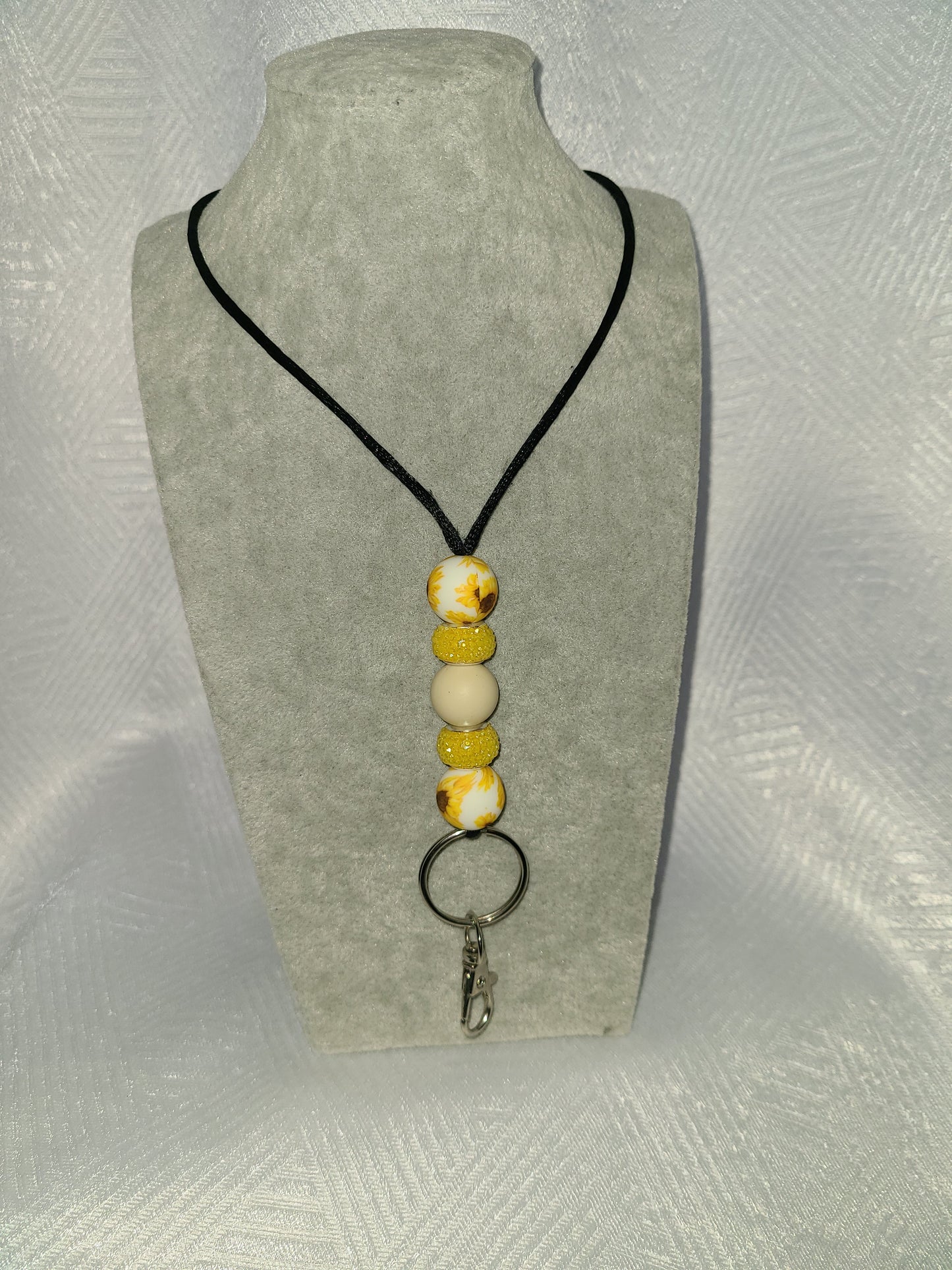 Silicone beaded Lanyards (15mm diameter)