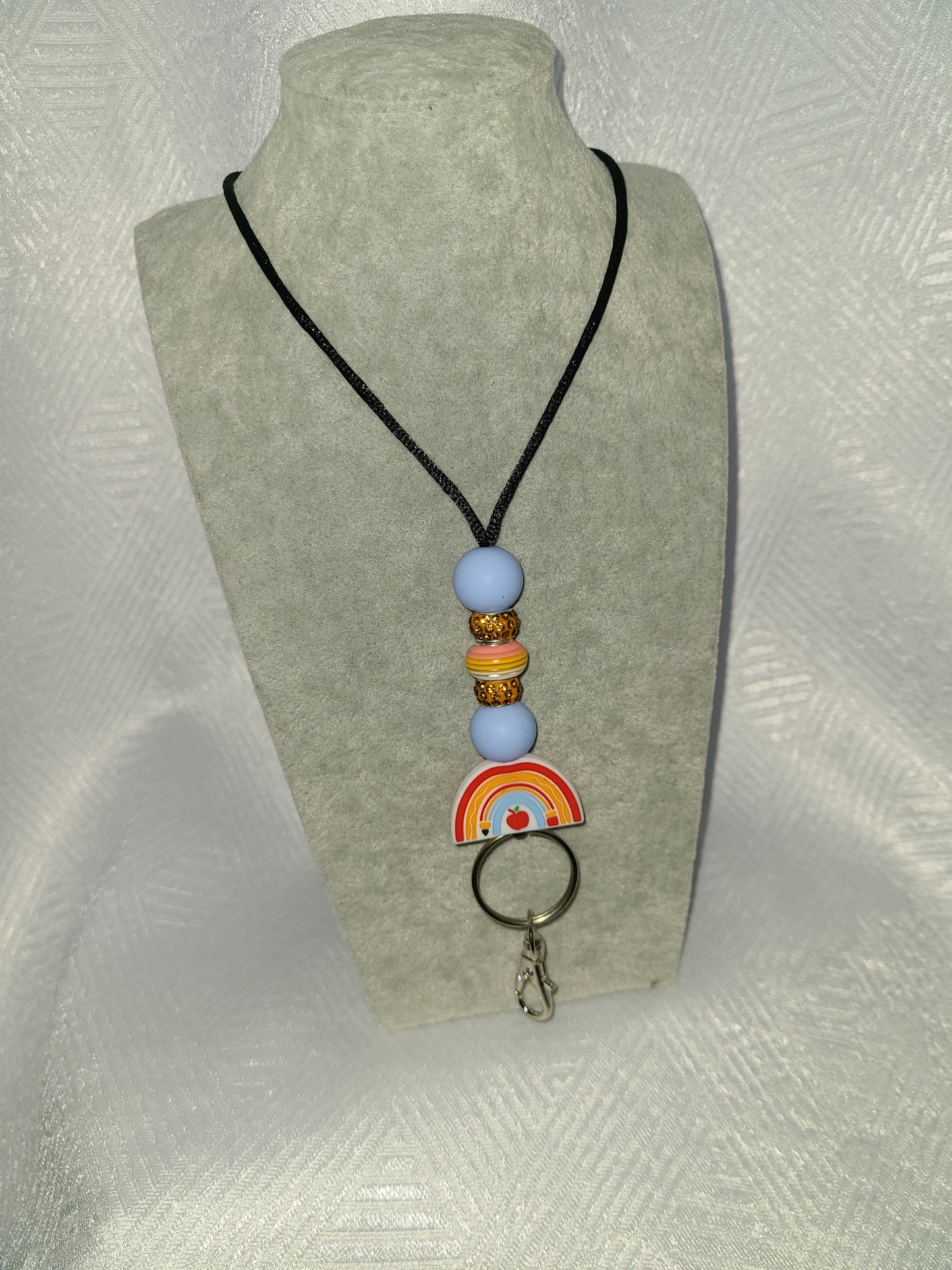 Silicone beaded Lanyards (15mm diameter)