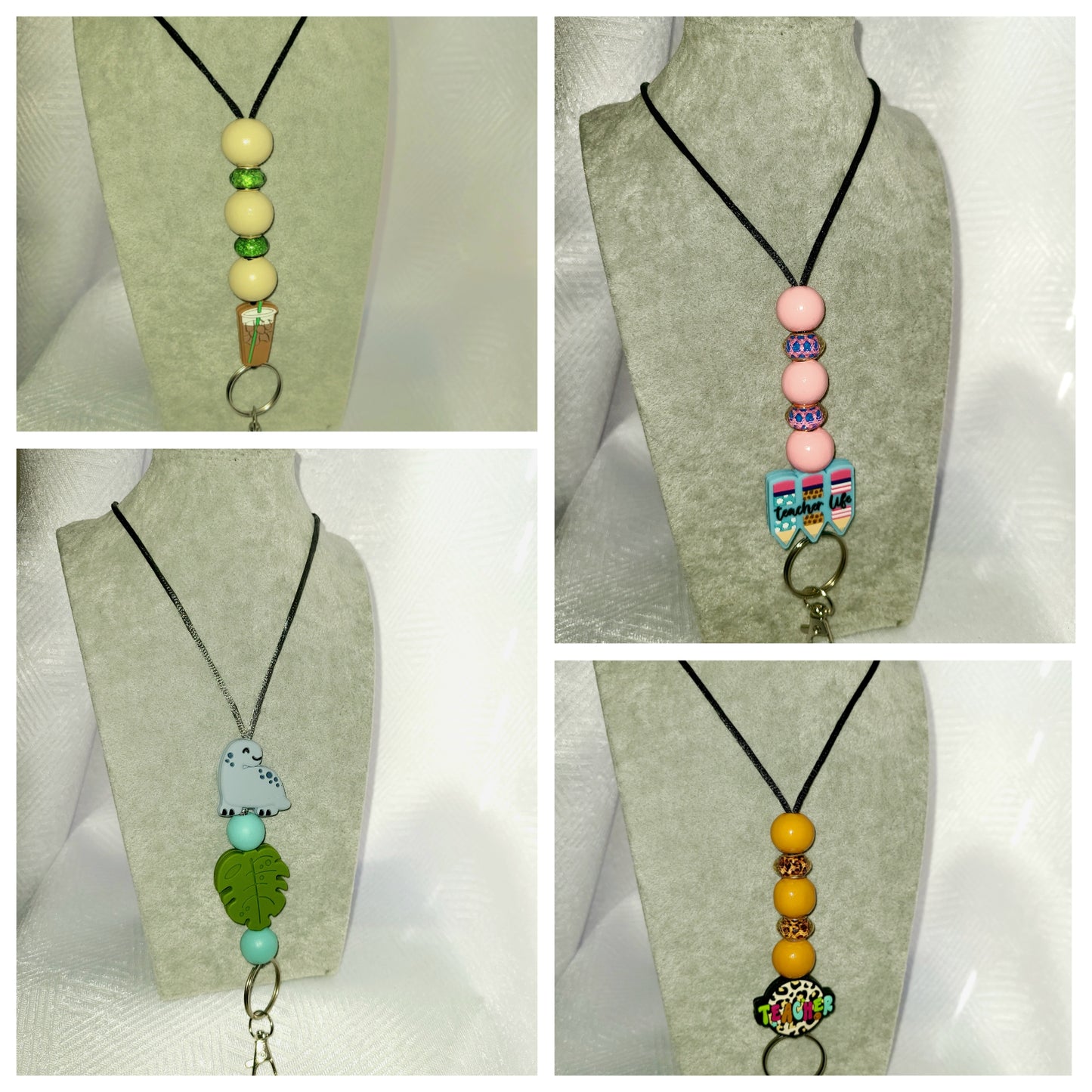 Wooden beaded Lanyards(15mm diameter)