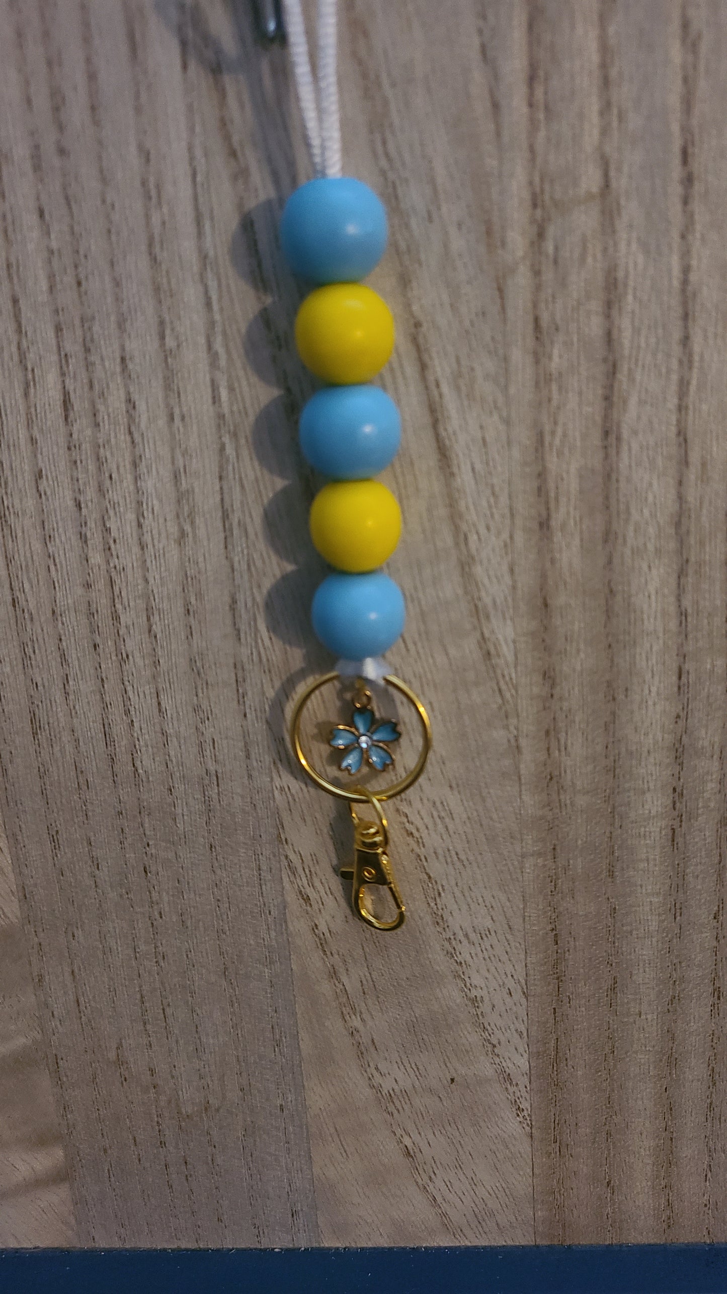 Blue Poppy Lanyard