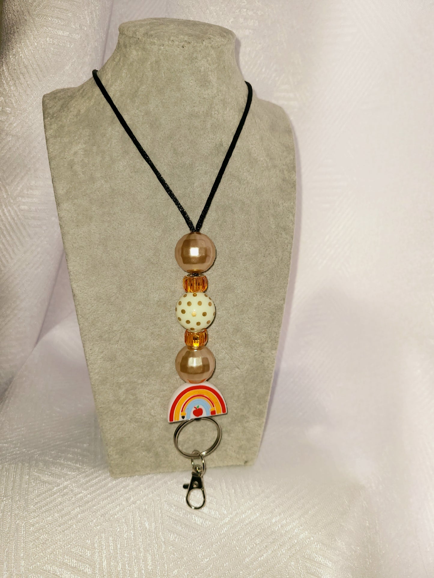 Plastic beaded Lanyards (20mm diameter)