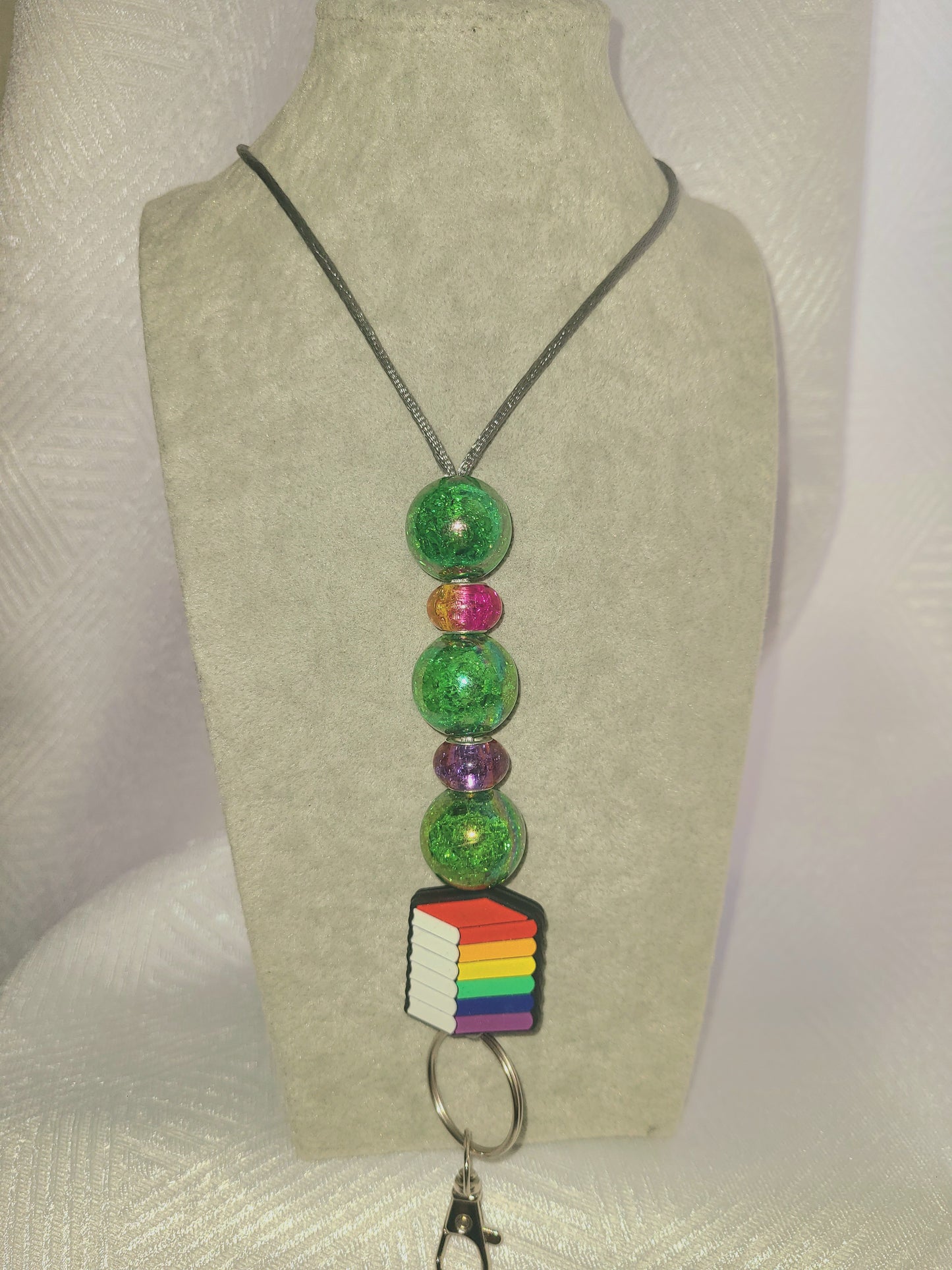 Plastic beaded Lanyards (20mm diameter)