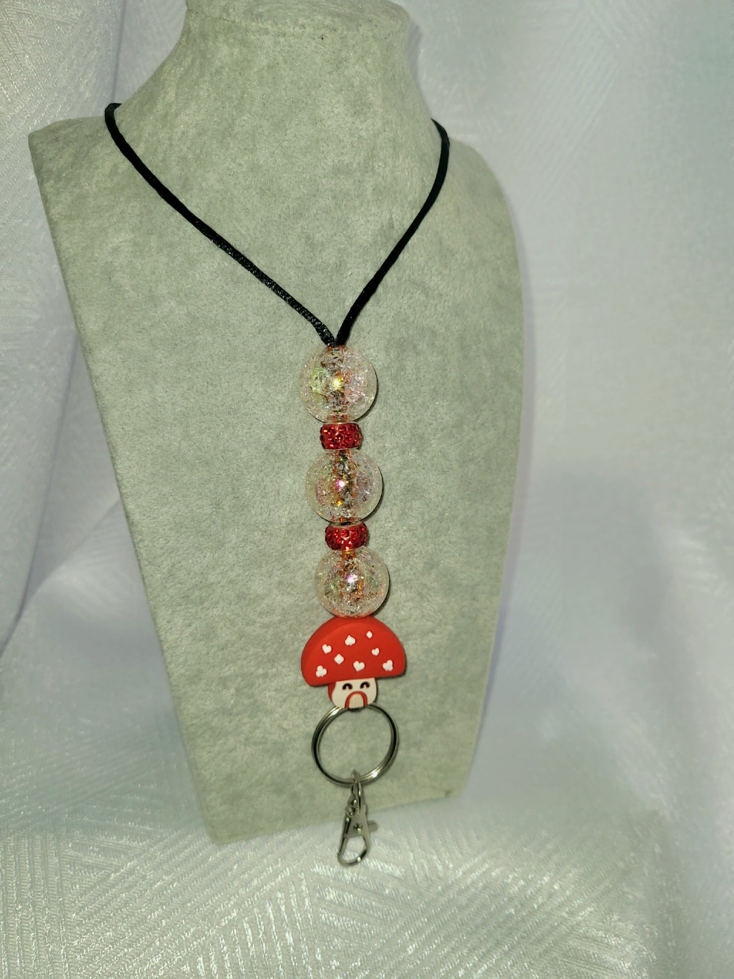 Plastic beaded Lanyards (20mm diameter)